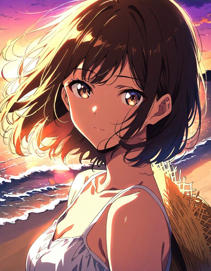 LoRA - 夕暮れのビーチ